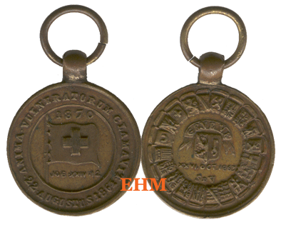Medaille des Konings, 1870