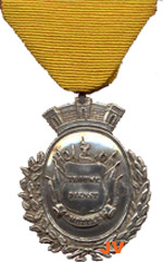Medaille voor trouwe dienst bij Schutterijen